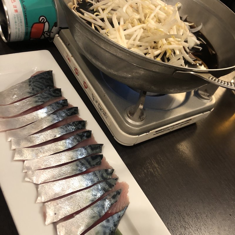 鯖しゃぶ(島根の味 日本海の幸 主水 日本橋室町店)