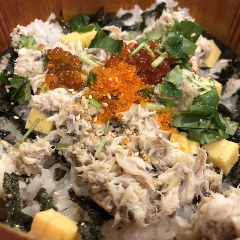 ちらし寿司(島根の味 日本海の幸 主水 日本橋室町店)