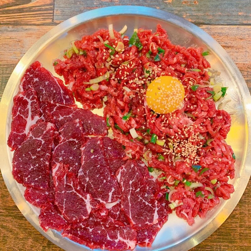 ユッケ(チャムシル駅)