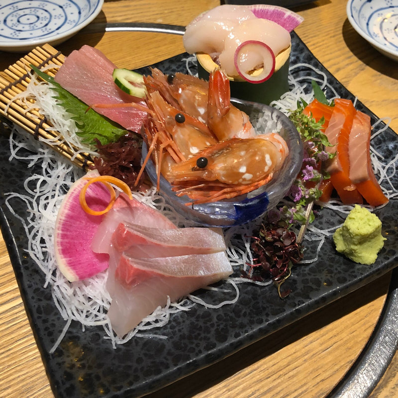 刺身盛り合わせ(千年の宴 札幌駅南口ビックカメラ前店)