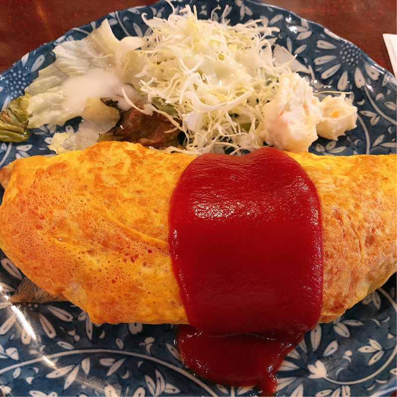 オムライス(カフェアルル)