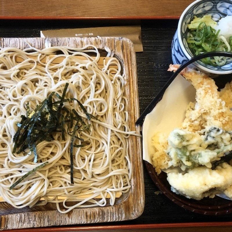 天ぷらざる蕎麦(ぎお門 （ぎおもん）)