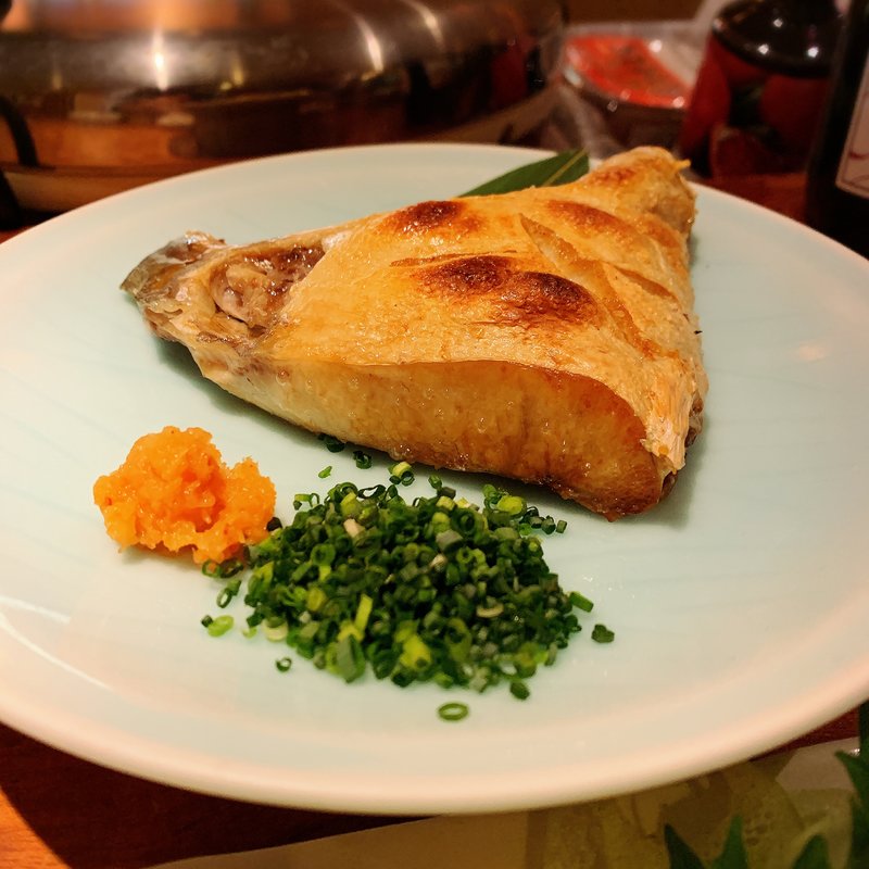 大分 わらさ カマ焼き(和心庵のら)