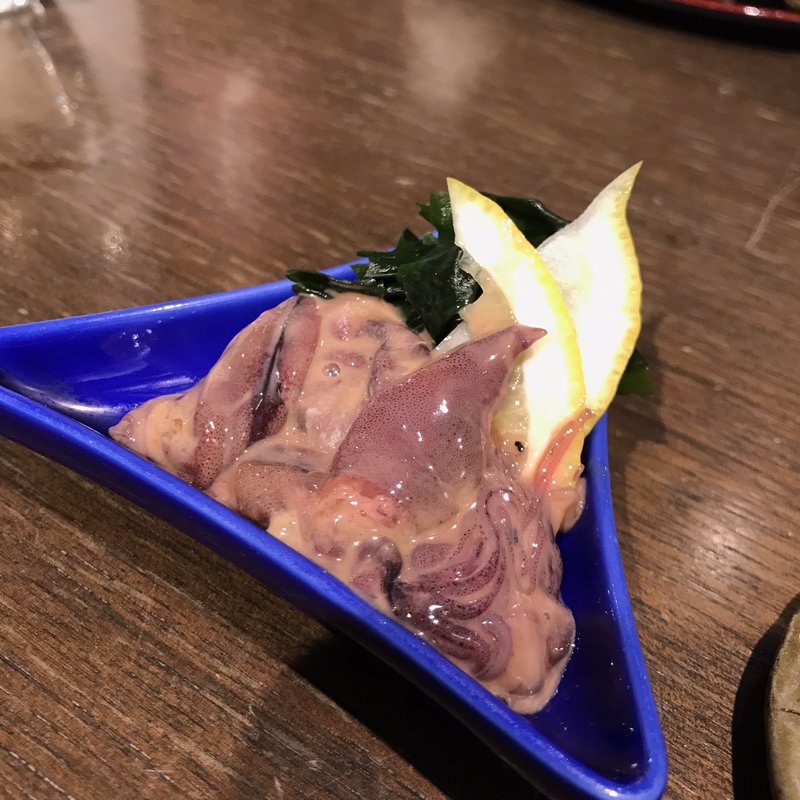 ほたるいかの沖漬け(駿河屋賀兵衛　秋葉原ちゃばら店)