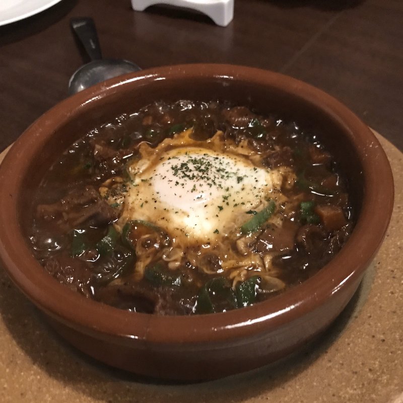 牛モツの八丁味噌煮(ビストロ くんぷう)