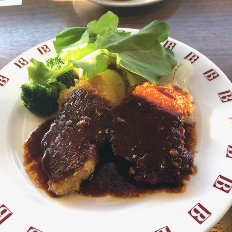 のチーズパン粉焼きバターデミグラソース(バケット アトレ大井町店)