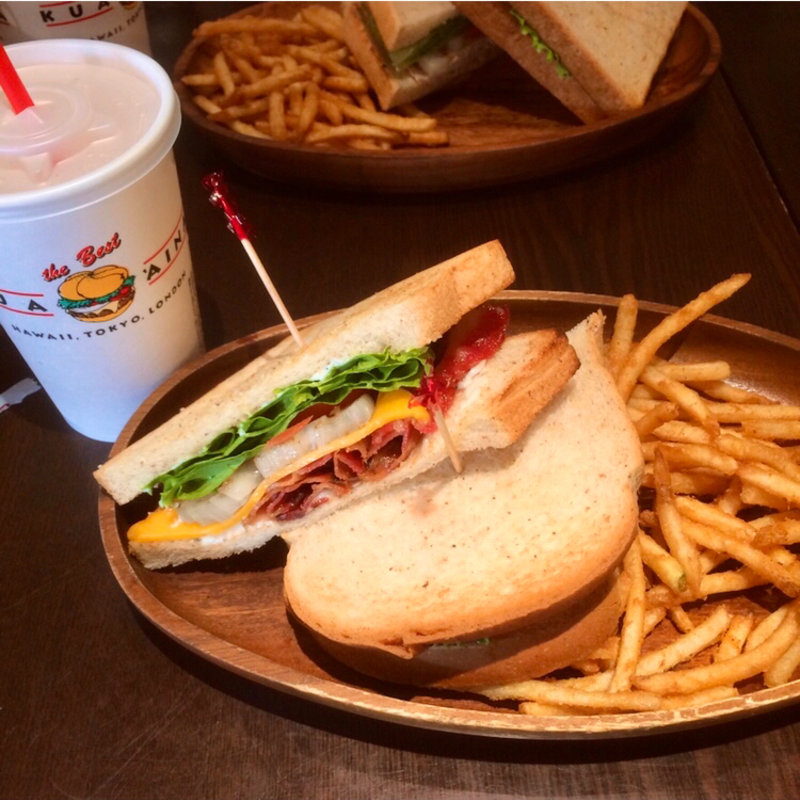 チーズサンドウィッチ(KUA`AINA ららぽーとTOKYO-BAY店)