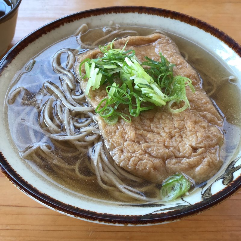 きつね蕎麦(笠そば処 （かさそばどころ）)