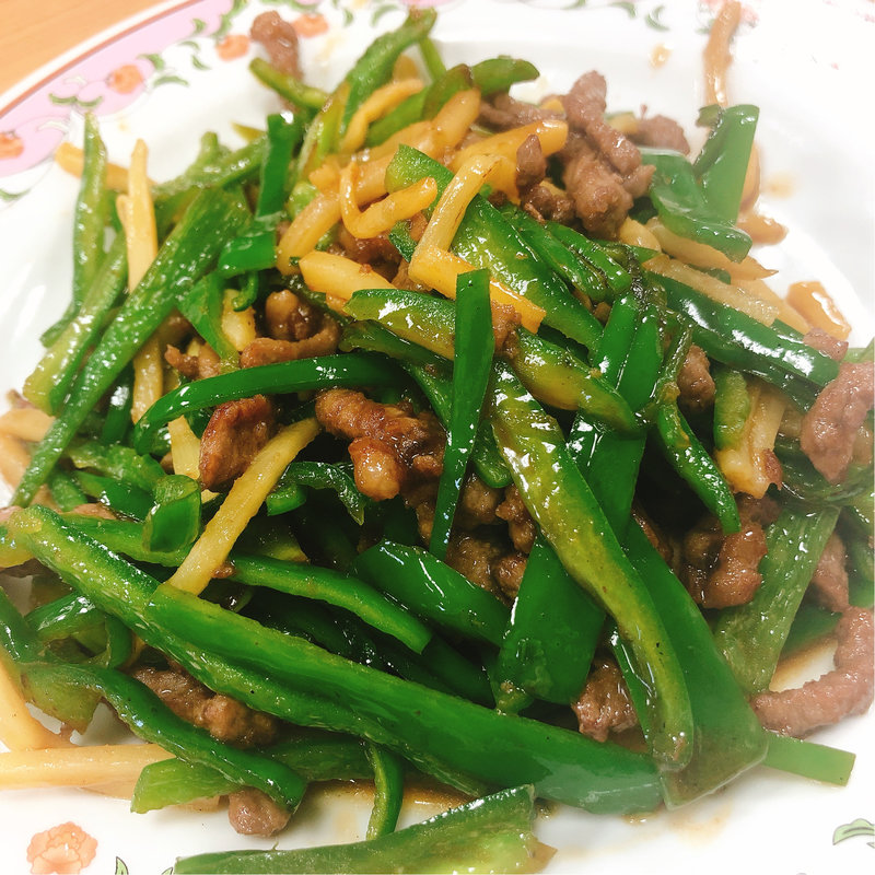 チンジャオロース(餃子の王将 近鉄八尾店)