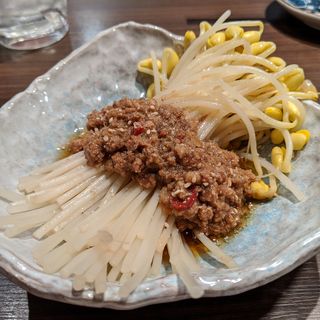 もやし肉ナムル(炊き餃子川添)