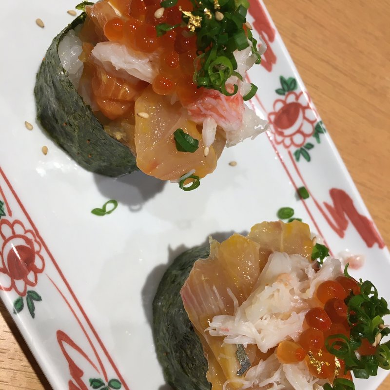 海鮮宝箱軍艦(金沢まいもん寿司 イオンモール幕張新都心店)