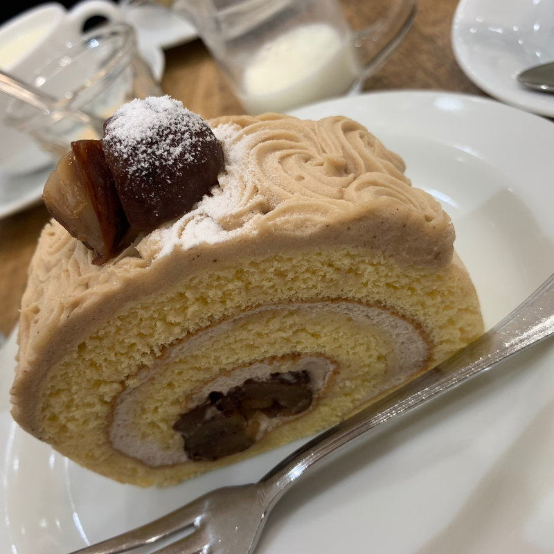 モンブランロール(はらロール+Cafe 国分寺店)