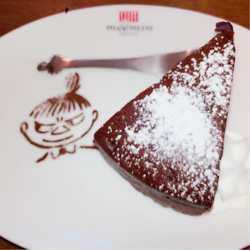 ガトーショコラ(ムーミンベーカリー&カフェ 東京ドームシティ ラクーア店)