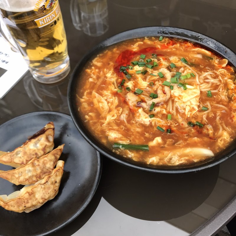 酸辣湯麺セット(重慶厨房 )