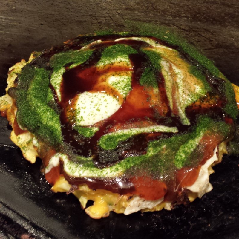 まぜ焼き（豚）(お好み焼 美津の)