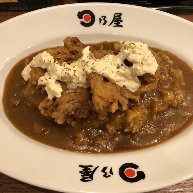 チキン南蛮タルタルカレー七分盛り(日乃屋カレー 吉祥寺店)