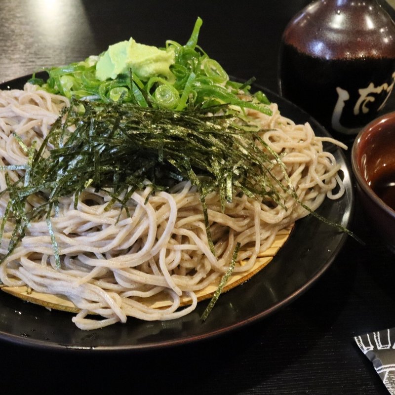 ざるそば(山商蕎麦店)