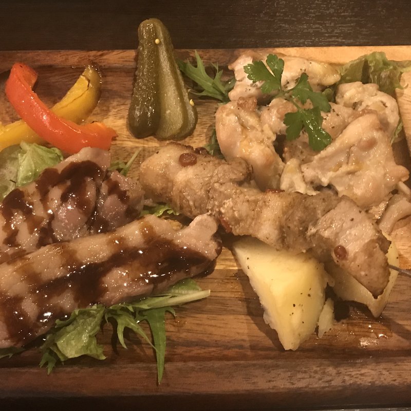 熟成肉盛り合わせ(熟成肉＆チーズの店 iQue’ rico！ ～ケリコ～)