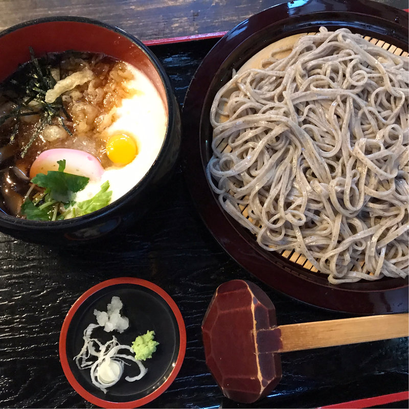 美人つけそば(名物 秩父そば　立花)