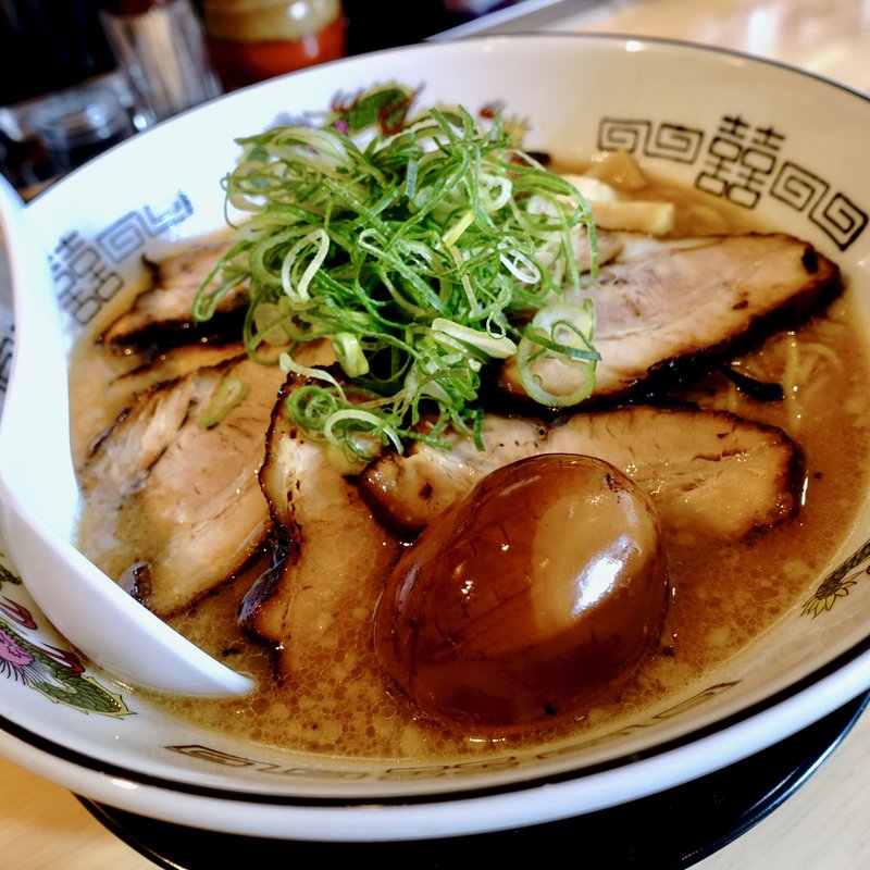 丸京の中華そば+チャーシュー増し(中華そば 丸京)