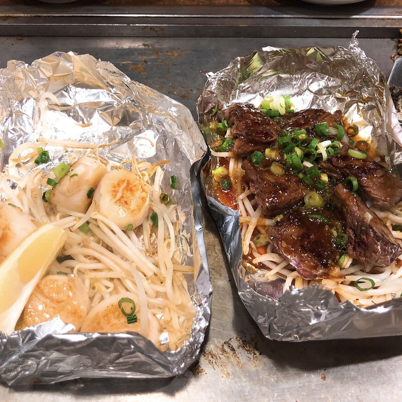 牛スジのお好み焼き(ハクサン)