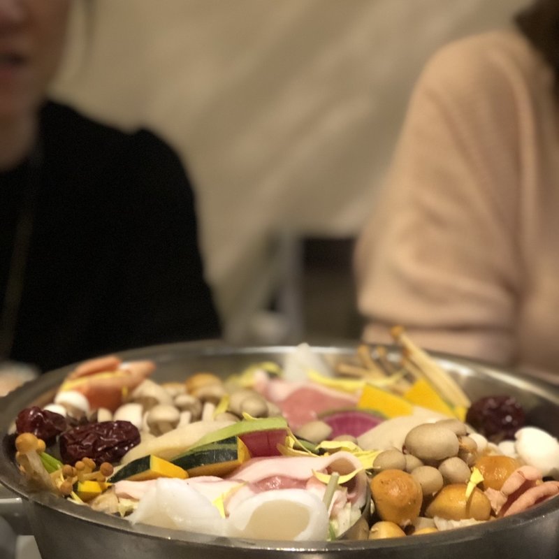 お得なディナー薬膳鍋セット(zenroom)