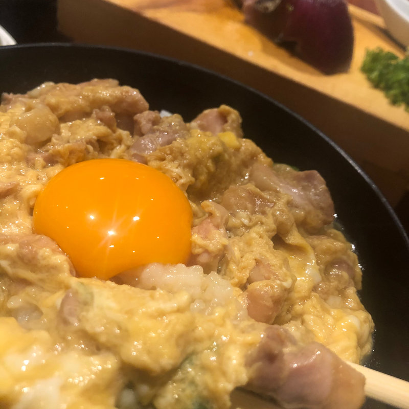 名物とろとろ半熟親子丼(炎の舞　らくい )