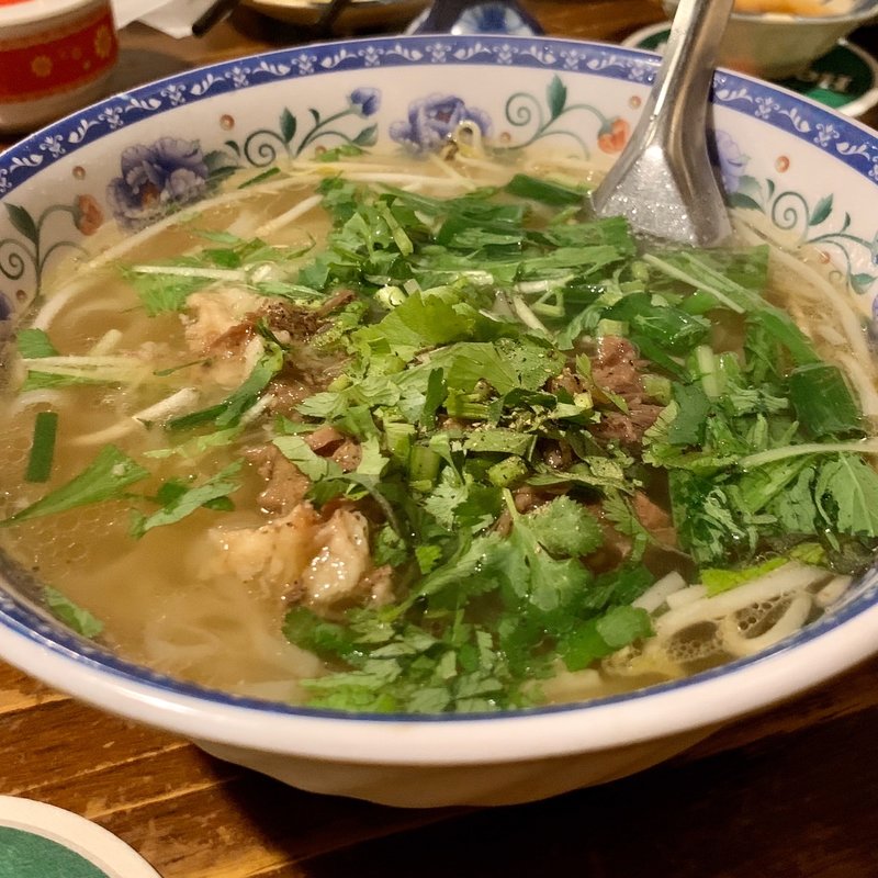 牛筋のフォー(ビアホイチョップ)