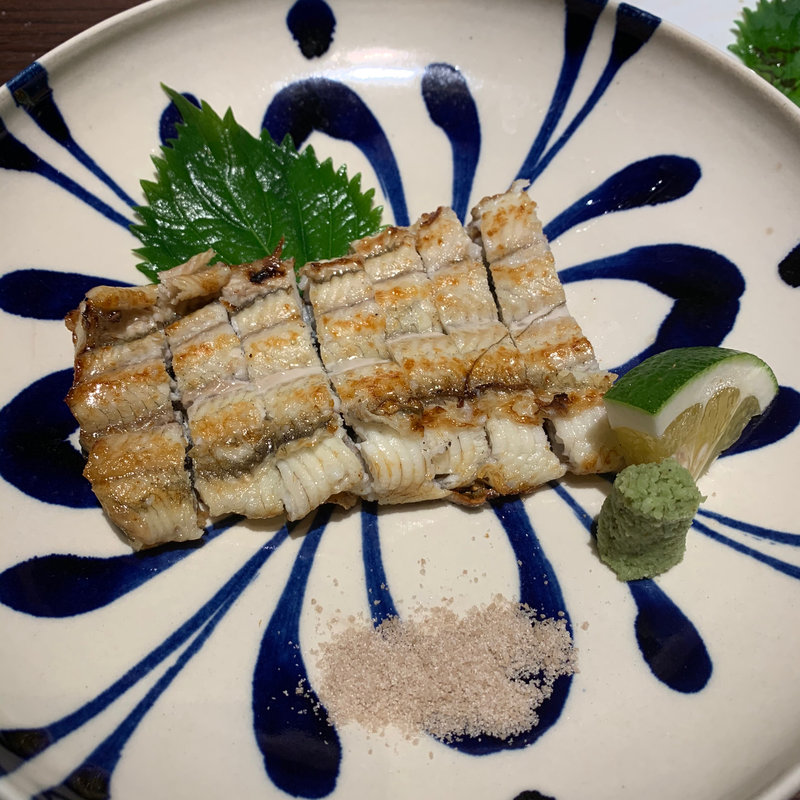 鰻の白焼き(博多ほてい屋 冷泉町店)