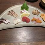 刺し身盛り合わせ(博多ほてい屋 冷泉町店)