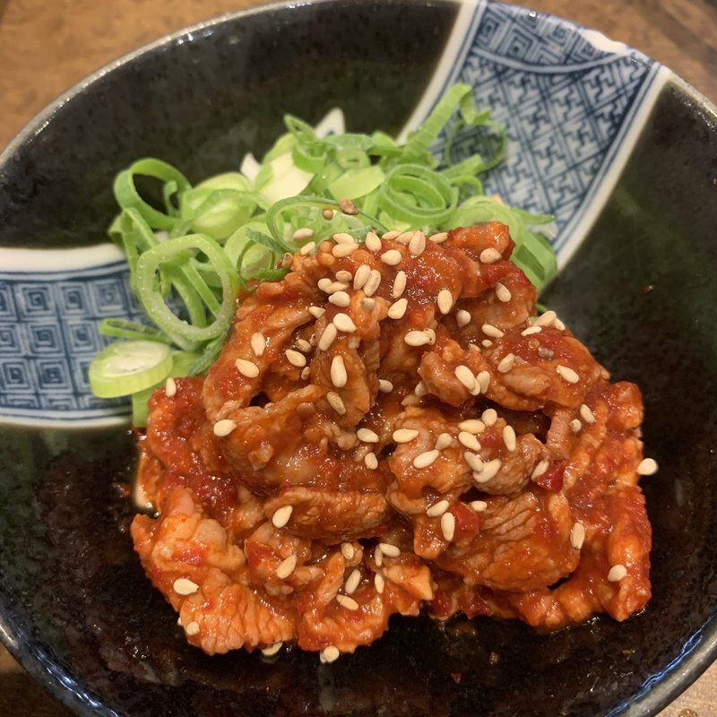 牛タンチャンジャ(板前焼肉 一斗 京橋店)