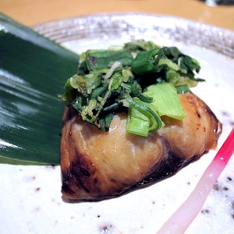鰆の九条ねぎ焼き(みこころや )