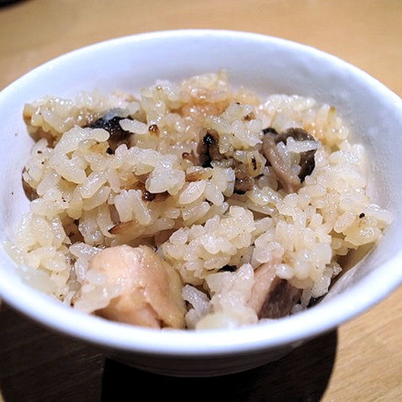 シメジと鶏肉の炊き込みご飯(みこころや )