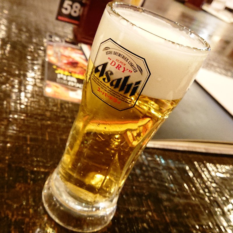 スーパードライ（中ジョッキ）(【閉業】土間土間 鶴見東口店)