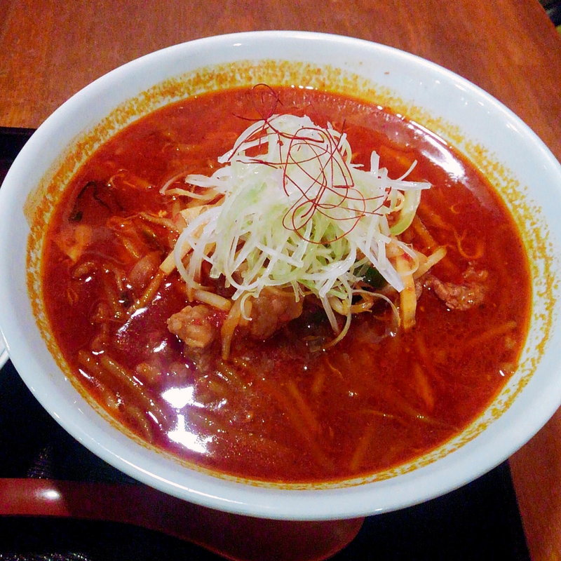 シビ辛カルビらーめん(辛さ一本道　路山 本店 )