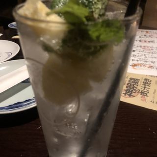 ミント香るレモン酎(晩酌屋おじんじょ)