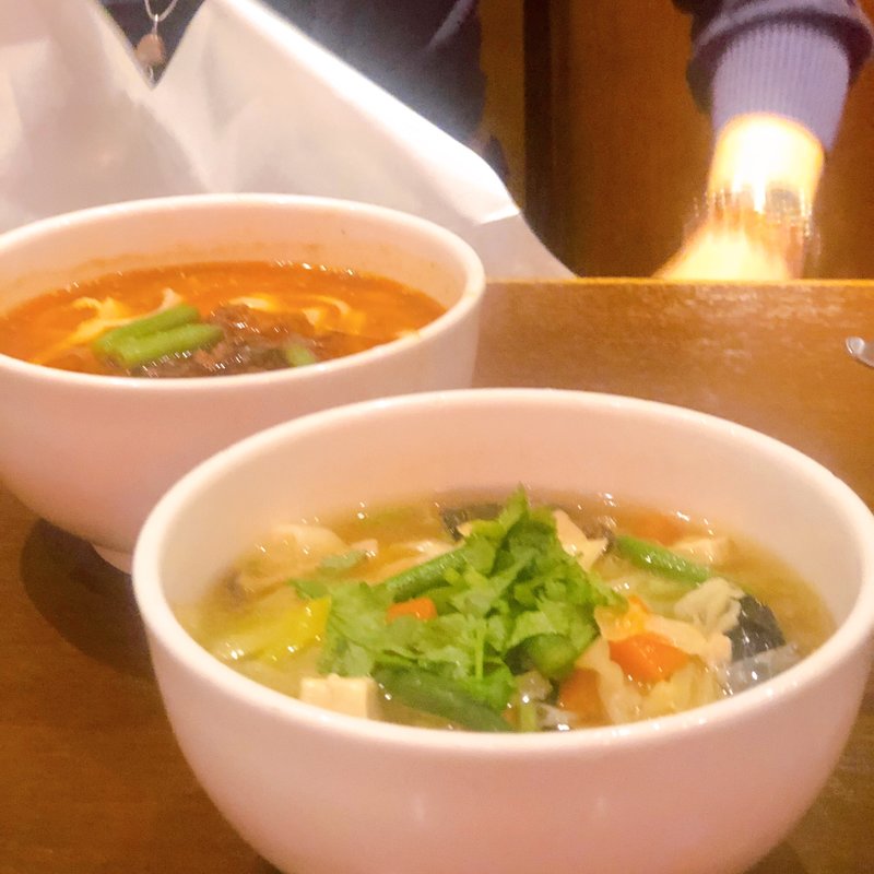 素菜麺(刀削麺・火鍋・西安料理 XI’AN(シーアン)新宿西口店)