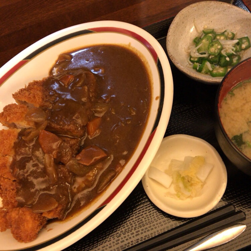 豚ロースカツカレー(みはる)