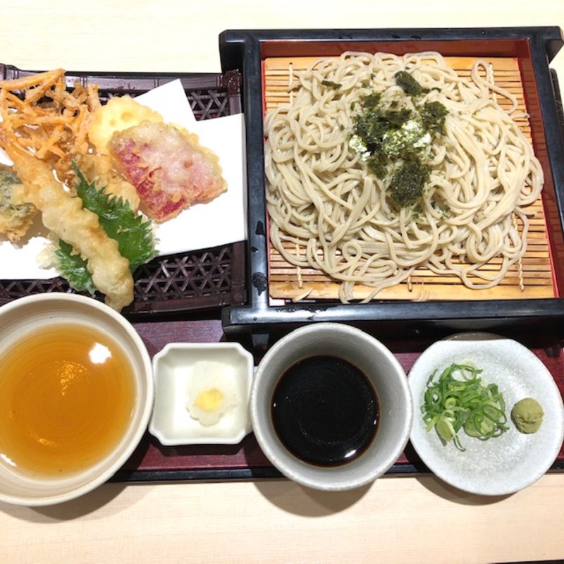 のどぐろ天ザルそば(花旬庵 大井町店)