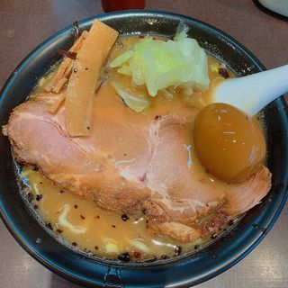 らー麺　鶏白湯醤油(麺人佐藤 )