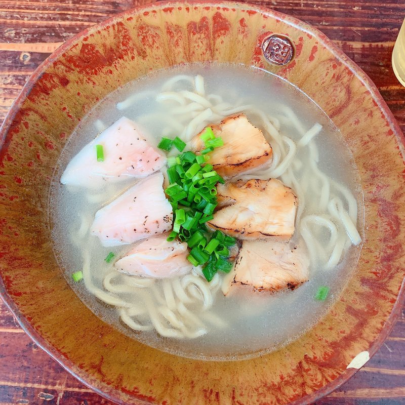 特製鳥そば(鶏そば屋いしぐふー )