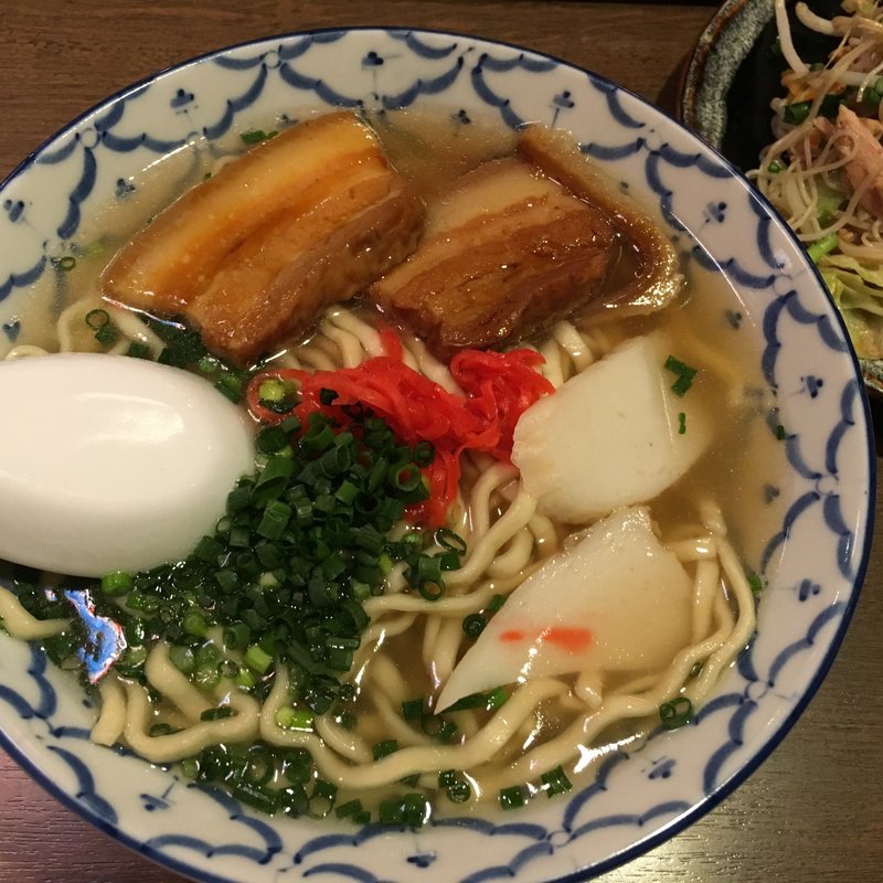 沖縄そば(ちゃんぷるぅ家)