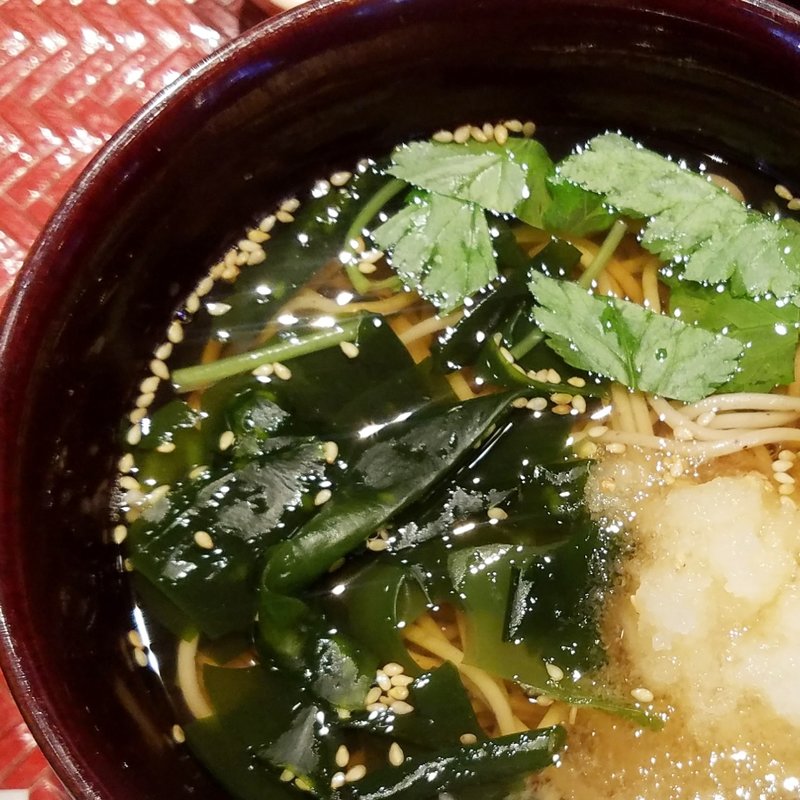 温蕎麦(大戸屋ごはん処 池袋西口店)