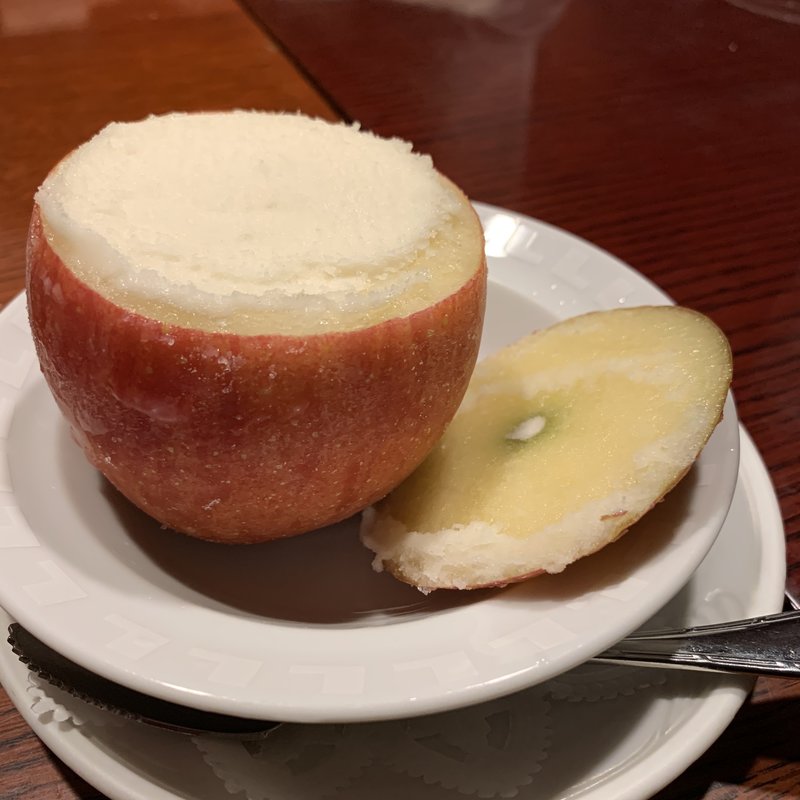 りんごサーベット(銀座ライオン 銀座クラシックホール)