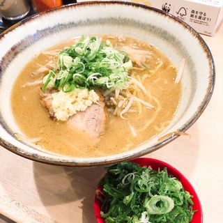 味噌ラーメン　ネギ増し(札幌麺屋　美椿)