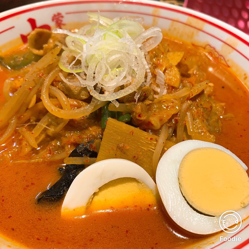 味噌卵麺(蒙古タンメン中本 渋谷店)