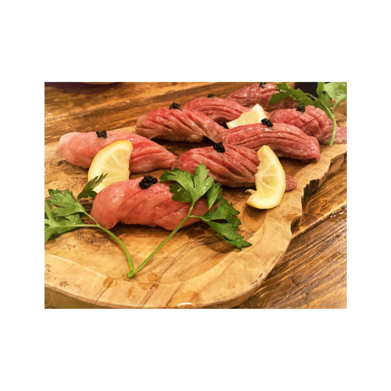 A5肉寿司盛り合わせ(肉バル KACCHAN 池袋南口店)