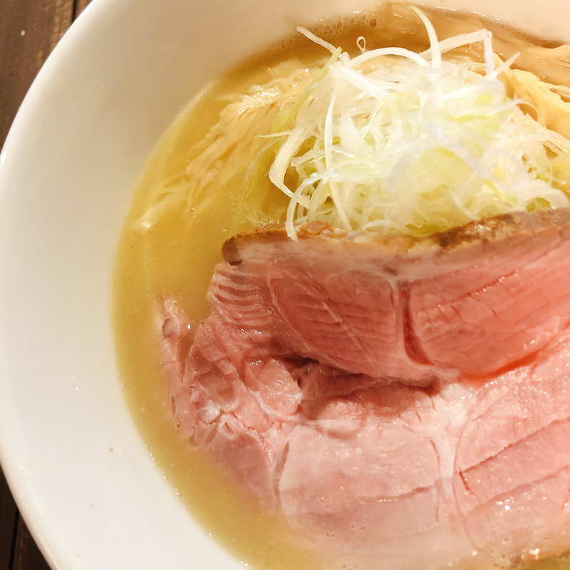 鶏白湯ラーメン　塩(Brasserie blue)