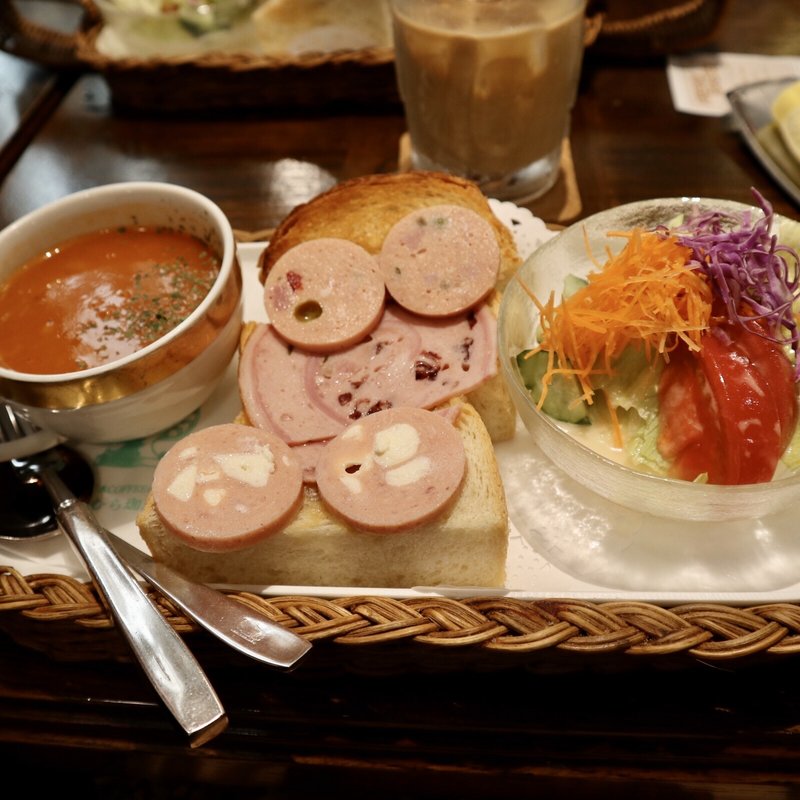 バスケットランチ(神戸にしむら珈琲店 中山手本店 （コウベニシムラコーヒーテン）)