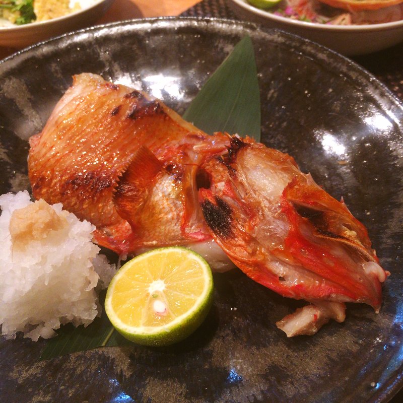 金目鯛の塩焼き(いわ月 （イワヅキ）)